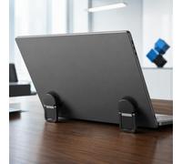 Support pliable pour ordinateur portable, support adhésif invisible | Dimensions de l'article compact de 4,2 x 3 x 2 cm et poids léger de 40 g pour un transport facile.