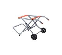 VEVOR Support Pliable pour Scie à Table sur Roues en Caoutchouc 203 mm, Capacité de Charge 158,76 kg, Construction Robuste, Rangement Facile, Support Universel pour Plupart de Marques de Scies à Table
