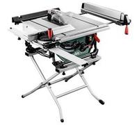 Support pliable pour scie circulaire à table Metabo TS 254 M 125 kg Gris Gris (métal argenté)