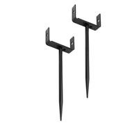 Support pluviale,Lot de 2 pièces Accessoires horizontaux réglables | Fixation gouttière - pour Drainage Prévention des Inondations Terrasse Pelouse Cour Patio Toit