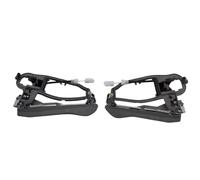 Support Poignée Portière Compatible Avec BMW Pour X5 E53 51218243615 51218243616 Support De Poignée De Porte De Voiture Avant Arrière Gauche Droite Intérieur Extérieur(Rear A Pair)
