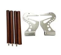 Support Poignet Artiste Pied Métal Réglable Hauteur Angle 2 Pièces | Barre Support Repose-Main Chevalet Pour Croquis Dessin Travail De Détail Maison Intérieur, Extérieur Chevalet Salle De