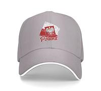 Support Pologne Trucker Hat Polska Eagle Pologne Pride Casquette de Baseball Je me tiens avec Un Chapeau de Papa polonais Noir