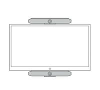 Support Poly VESA pour Studio X70