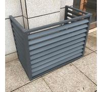 Support polyvalent pour le changement climatique en aluminium, couvercle mini-split pour unités extérieures, changement climatique, réduction du bruit, adapté aux jardins, balcons, extérieurs (Color