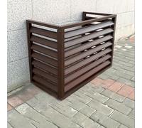 Support polyvalent pour le changement climatique en aluminium, couvercle mini-split pour unités extérieures, changement climatique, réduction du bruit, adapté aux jardins, balcons, extérieurs (Color