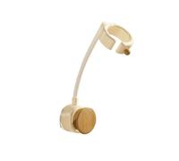 Support Pomme De Douche Support de pommeau de douche, 1 ou 2 pièces, ventouse réglable, support de buse à main, rotation multi-angle, support de montage de douche sans perforation(Log pcs)