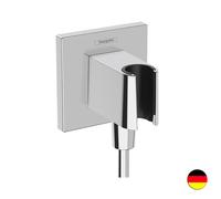Support pommeau de douche avec raccordement HANSGROHE Fixfit E chromé