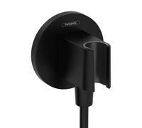 Hansgrohe Raccord de tuyau FixFit Porter S 26888670 pour douchette, noir mat