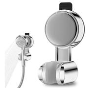 Support Pommeau de Douche Ventouse, Accroche Pommeau de Douche, Sans Perçage, Ventouse Puissante, Support Universel Amovible Douche Ventouse