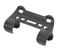 Support Pompe Velo en Plastique Noir pour Fixation Vélo Stable | Montage Rotatif, Fixation par Deux Vis ou Colliers, Position Porte-bidon, Usage Route et Vtt