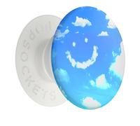Support PopGrip Adhésif Stand et Selfie Blue Skies Blanc Popsockets