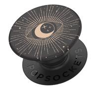 Support Pop Grip pour Smartphones Standard Design Œil Omniscient Noir