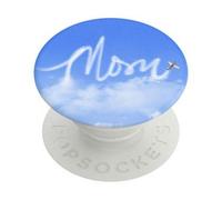 Support PopGrip Adhésif Stand et Selfie Cloud Mom Blanc Popsockets