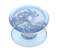 Support PopGrip Adhésif Stand et Selfie Plant Ocean Bleu Popsockets