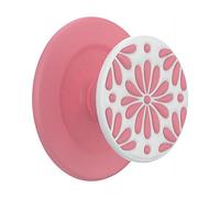 PopSockets Poignée Ronde pour téléphone Compatible avec MagSafe, Anneau Adaptateur Inclus, Support de téléphone, Compatible avec Chargement sans Fil, PopSockets Mignon - Mastic glacé