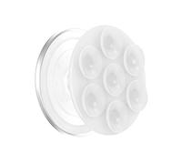 PopSockets Grip MagSafe pour Smartphone Suck-Up – Support magnétique, béquille – Transparent