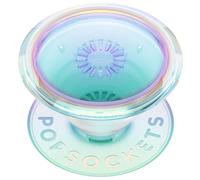 Support PopGrip Premium Adhésif Stand et Selfie Iridescent Iridescent Clear Popsockets