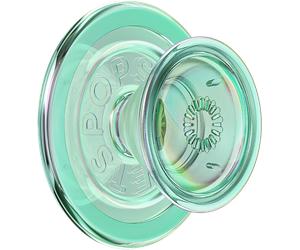 Support PopGrip Premium MagSafe Stand et Selfie Iridescent Iridescent Turquoise Popsockets