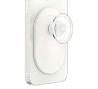 Support PopGrip MagSafe Rétractable pour iPhone Magnétique Stand et Selfie Blanc
