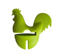 Support portable en silicone pour cuillère à poulet avec clip anti-brûlure