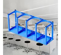 Support portable pour bouteille d'oxygène pour 1 à 6 réservoirs, support de stockage d'oxygène médical durable pour un rangement et un transport sûrs, support robuste pour une utilisation à la maison