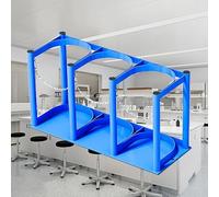 Support portable pour bouteille d'oxygène pour 1 à 6 réservoirs, support de stockage d'oxygène médical durable pour un rangement et un transport sûrs, support robuste pour une utilisation à la maison