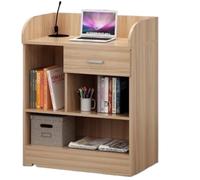 Support portable pour pupitre multicouche pour église, école, bureau et bureau - Hauteur réglable - Design léger pour un transport facile