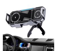 Support portable pour téléphone de voiture | Chargeur sans fil rétractable pour voiture, accessoire de véhicule pour répartiteurs de longs trajets et travaux de camionnettes