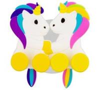 Support porte 2 brosses à dents - Ani-toothi Licorne - Pylones Licorne