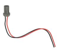 SUPPORT PORTE AMPOULE UNIVERSEL 12V WEDGE T10 W2,1x9,5D AVEC CABLE ET CONNECTEUR PHARE FICHE DOUILLE VOITURE MOBYLETTE SCOOTER MOTO