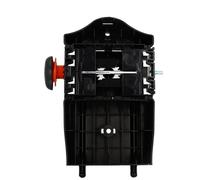 Support porte-bagages arrière pour porte-bébé Polisport CFS - Noir - Adulte - Montage par étau