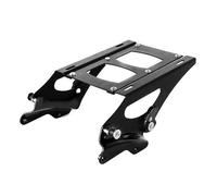 Support Porte Bagages Kit Quincaillerie D'amarrage À 4 Points Porte-Bagages pour pour Touring Electra pour Glide Road pour King Ultra 2014-2024 2019 Support Valise Supérieure Moto(Noir)