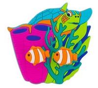 Support porte brosse à dents - Ani-toothi Fluocéan - Pylones Fluocéan G