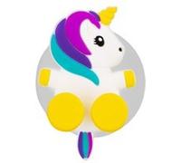 Support porte brosse à dents - Ani-toothi Licorne Violet - Pylones Licorne Violet