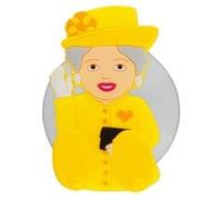 Support porte brosse à dents - Ani-toothi Reine Jaune - Pylones Reine Jaune G