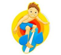 Support porte brosse à dents - Ani-toothi Surfeur - Pylones Surfeur G