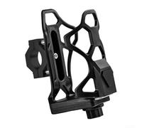Support porte-gobelet robuste pour moto - Design antivol pour bouteille de carburant ou d'eau - Installation facile sur la barre avant - 5 couleurs disponibles (SBZJ-003-Noir)