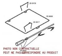 support porte-rouleau charniere pour cuisinière ARISTON G