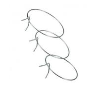 Support Pot De Fleurs Mur Zingué 18 Cm