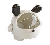 support poubelle : boîte de rangement gain de place, organisateur de déchets portables, papier de bureau, poubelle à poubelles moderne avec compilation sécurisée | L
