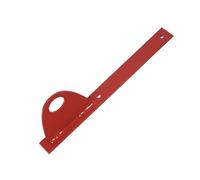 Support pour 1 Tuyau Pare-Neige - pour couvertures Plates (Bitume, tôle, bardeaux) (Ral 3011 Rouge)