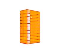 SUPPORT POUR 10 CASSETTES WE ARE REWIND ORANGE