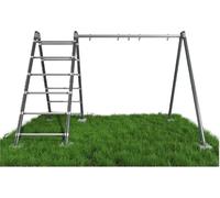 Support pour 2 balançoires et échelle à grimper Charge maximale 200 kg Cadre A 10970