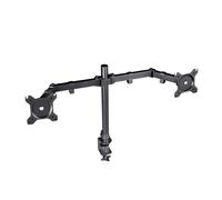 Support pour 2 Moniteurs - Trust Gaming - GXT 1120 - Bras réglable - Compatible VESA 75/100 - Jusqu'à 32 pouces