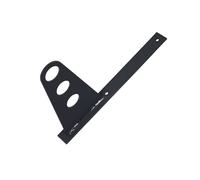 Support pour 3 Tuyau Pare-Neige - pour couvertures Plates (Bitume, tôle, bardeaux) (Ral 7016 Anthracite)