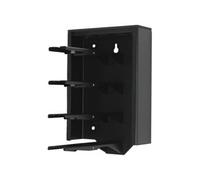 - Support - pour 4 amplificateurs audio - acier - noir - montable sur mur, montrable sur bureau - pour Sonos Amp