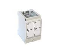 Support Pour 4 Connecteurs Rj45 Ftp Et Stp Coffret De Communication (413180)