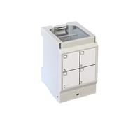 support - pour 4 connecteurs rj45 - ftp et stp - legrand 413180