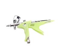 Support pour aérographe Accessoires de support d'aérographe en plastique Portable noir/vert/Orange for accessoire brosse à air double Action(Green)